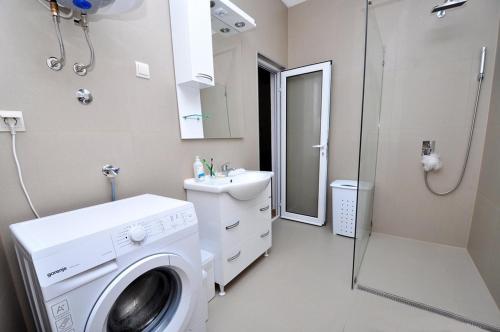 Koupelna v ubytování Villa Tajna