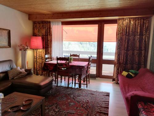 Posezení v ubytování Appartement 53m2 möbliert mit Internet TV Küche Mit schöner Aussicht in zwischen Olten- Aarau