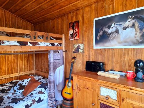 Fotografia z galérie ubytovania la cabane du cowboy v destinácii Saint-Privé