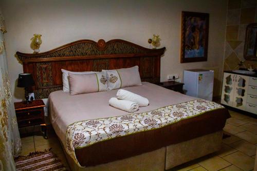 Postel nebo postele na pokoji v ubytování Barlin Guesthouse