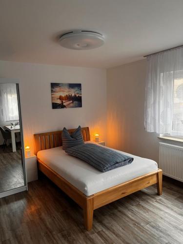 Llit o llits en una habitació de Business-Apartment Braun
