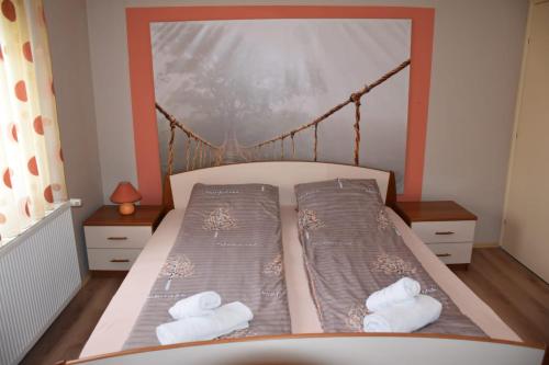 Krevet ili kreveti u jedinici u okviru objekta Kuća za odmor „Slavonska Lola“