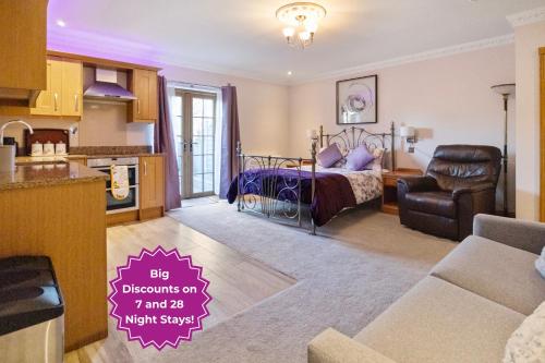 Η κουζίνα ή μικρή κουζίνα στο The Lodge - Studio Apartment's