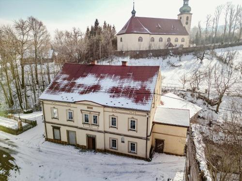 Dom nad potokiem Opawa, na wyłączność, Karpacz, Opawa v zimě