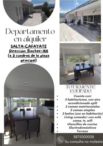 Departamentos en los Valles Calchaquíes