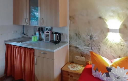 Kuchyň nebo kuchyňský kout v ubytování Pet Friendly Apartment