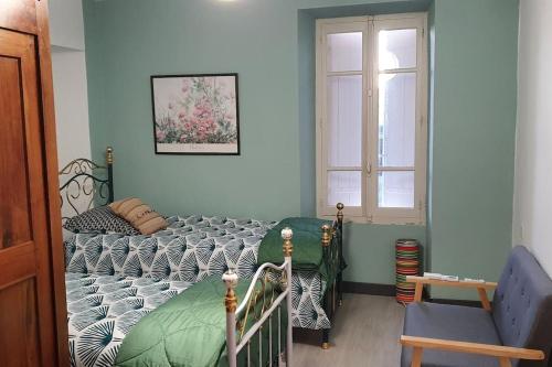 Postel nebo postele na pokoji v ubytování Gîte CASTANDEL LE HAUT