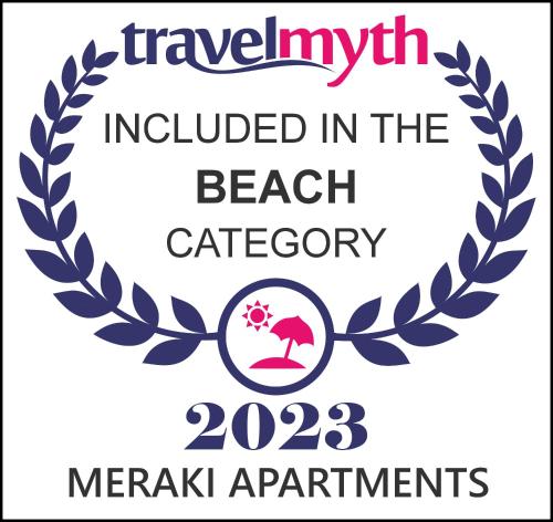 Certificato, attestato, insegna o altro documento esposto da Meraki apartments