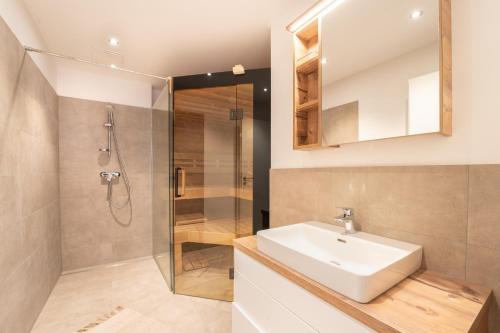 Kúpeľňa v ubytovaní Penthouse Ski&Nature "Weisseneck"