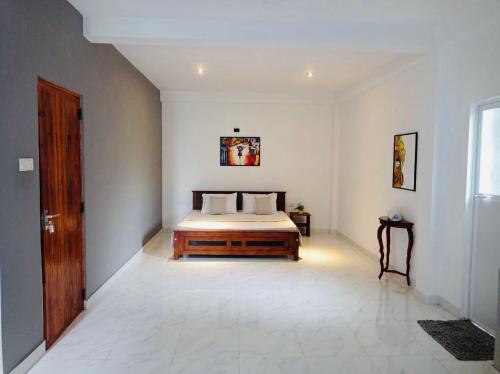 Katil atau katil-katil dalam bilik di kandy hill villa