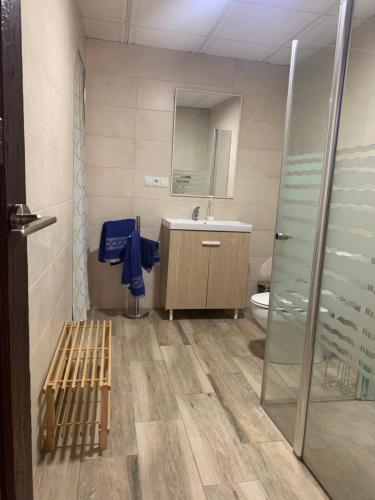 Ένα μπάνιο στο Vivienda rural Vega del Guadalquivir