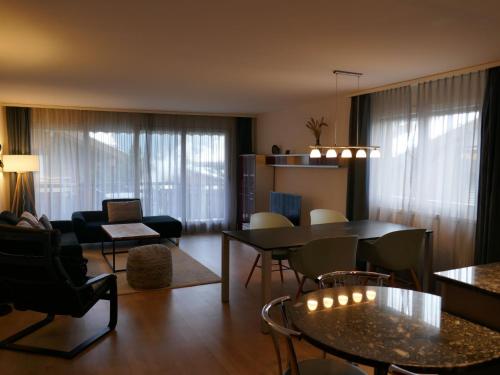 Χώρος καθιστικού στο Apartment Résidence Sans Souci by Interhome