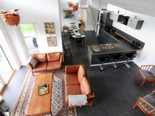Posezení v ubytování Holiday Home Bjerne - 200m from the sea by Interhome