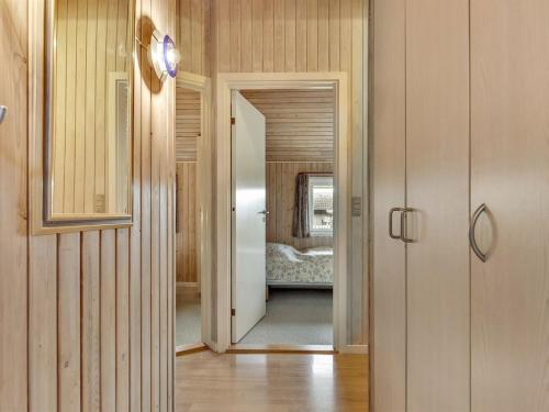 Katil atau katil-katil dalam bilik di Holiday Home Hjalmar - 400m from the sea by Interhome