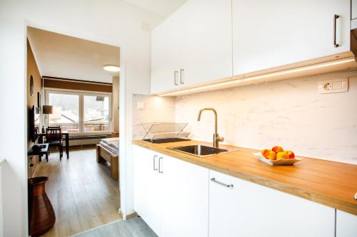 Una cocina o cocineta en House Stepic