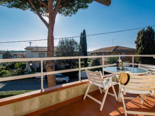 Μπαλκόνι ή βεράντα στο Apartment Duna Marina by Interhome