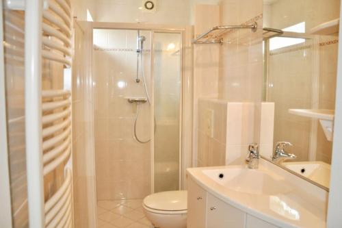 Koupelna v ubytování Boerenslag 47