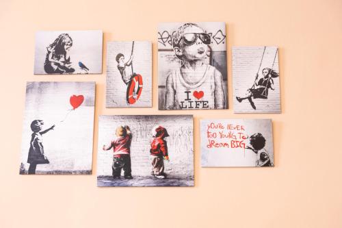 Banksy by prater park close to city centre