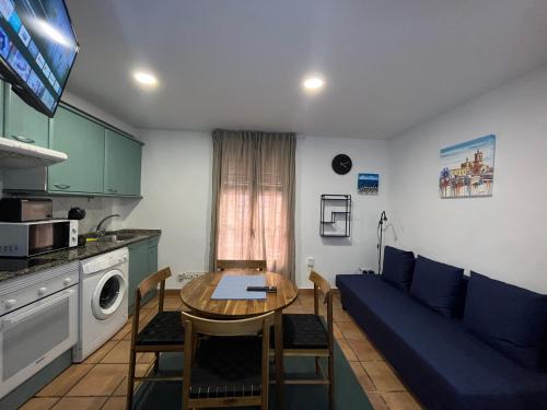 Kuchyň nebo kuchyňský kout v ubytování Apartamento Rovellat Casco Antiguo