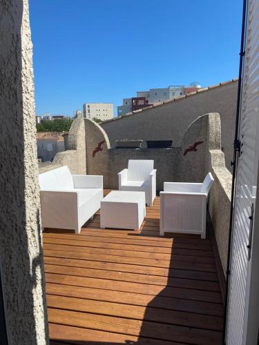 SAMARIA VILLAGE Magnifique appartement 8 personnes Rochelongue Cap d'Agde