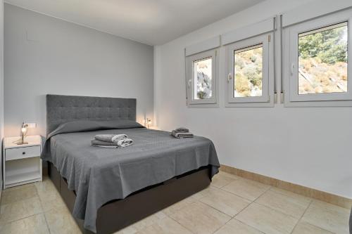 Ένα ή περισσότερα κρεβάτια σε δωμάτιο στο Apartamento Vistamar