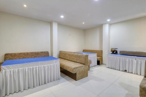 En eller flere senge i et værelse på Hotel Konark - Vijay Nagar