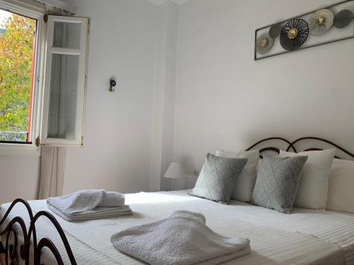 Postel nebo postele na pokoji v ubytování Pandora Villa