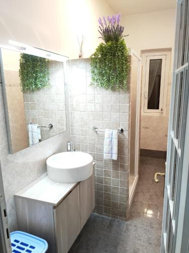 Phòng tắm tại Casa Vacanze Celine a due passi dal mare