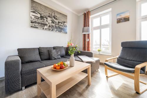 Χώρος καθιστικού στο Haus Ferienglück Sauna im Haus