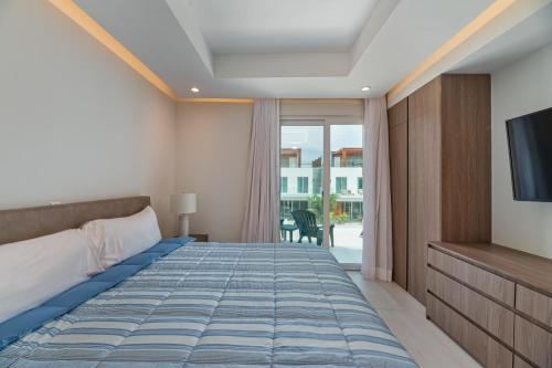 Ein Bett oder Betten in einem Zimmer der Unterkunft Ocean One Roatan