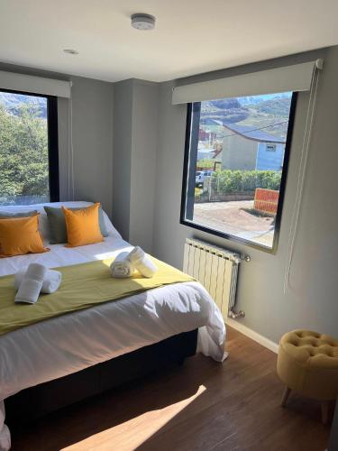 Кровать или кровати в номере Desierto Suites