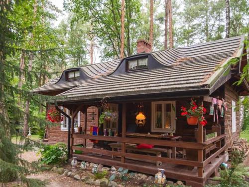 Wooden House in Debki near Baltic Sea Beach