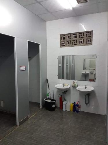 Un baño de Starfish Hostel