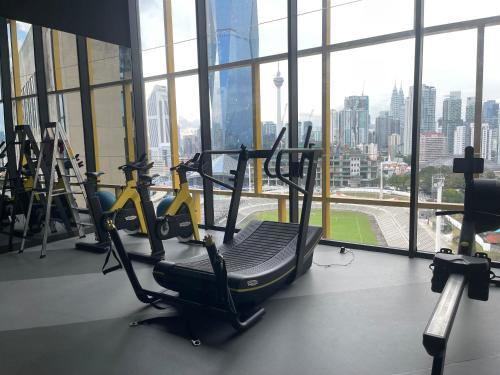 Gimnasio o instalaciones de fitness de Merdeka Tower 118 Opus KL