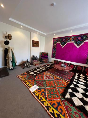 Гостиная зона в GRAND KHAN TENGRI 4*