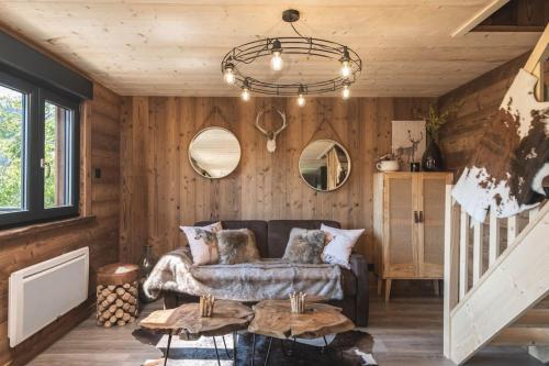 Charmant chalet cosy & paisible en pleine nature - refuge idyllique pour 5p