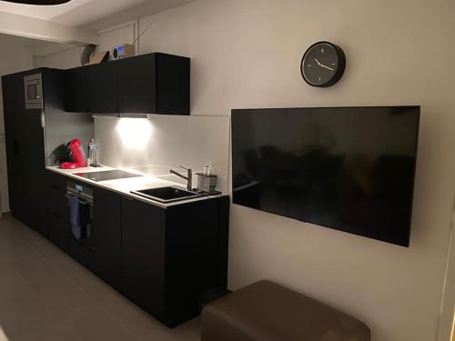 Kuchyňa alebo kuchynka v ubytovaní Bel Appartement 1 chambre à 50m de la plage