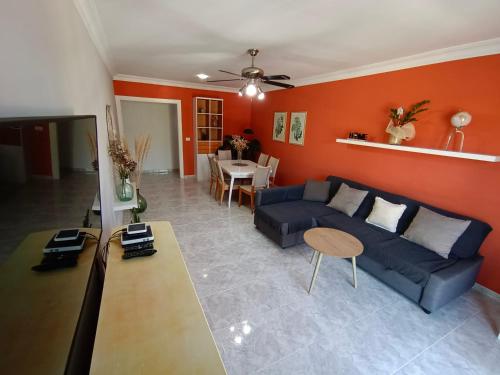 Χώρος καθιστικού στο La Fuente