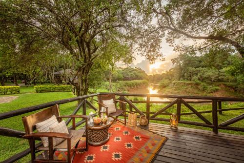 Zahrada ubytování Fairmont Mara Safari Club