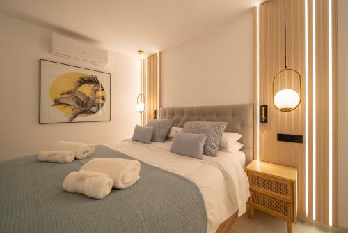 Postel nebo postele na pokoji v ubytování Casa Sama