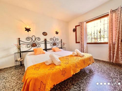 Ένα ή περισσότερα κρεβάτια σε δωμάτιο στο VH CostaBlanca - POLEN