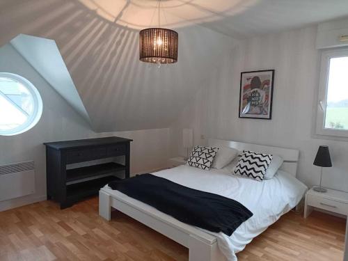Posteľ alebo postele v izbe v ubytovaní La maison des vacances