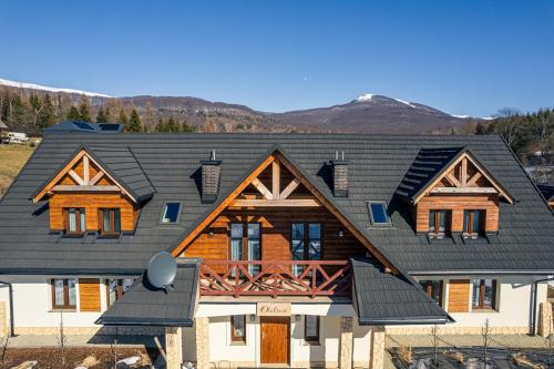 Nespecifikovaný výhled na hory nebo výhled na hory při pohledu z apartmánu