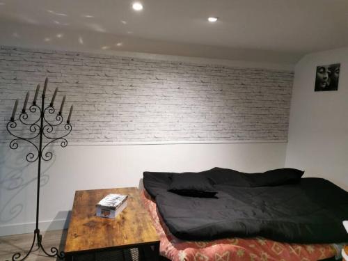 Ein Sitzbereich in der Unterkunft Appartement 5 personnes avec piscine 60m2