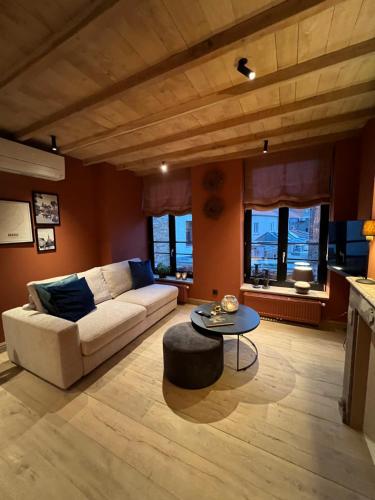 Posezení v ubytování Guestsuite Couvert