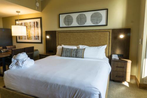 Posteľ alebo postele v izbe v ubytovaní Grand Summit G506