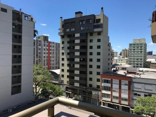 a view of a city skyline with tall buildings at Pasqualetto in Caxias do Sul