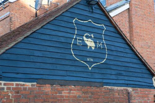 The building where the hotel is located 