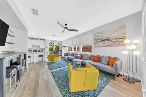 Sun-filled & Stylish Home Mins to Downtown with Parking