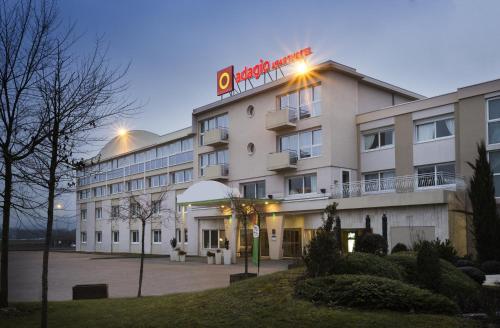 Budova, kde se aparthotel nachází